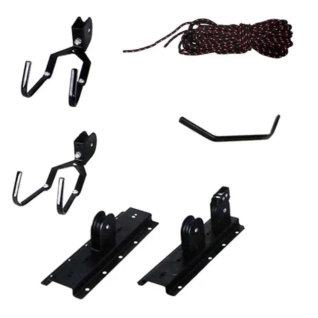 

Wall Mount Bicycle Storage Hook Ceiling Hanger Effortless raising and lowering of your bike. Bike Lift Hoist