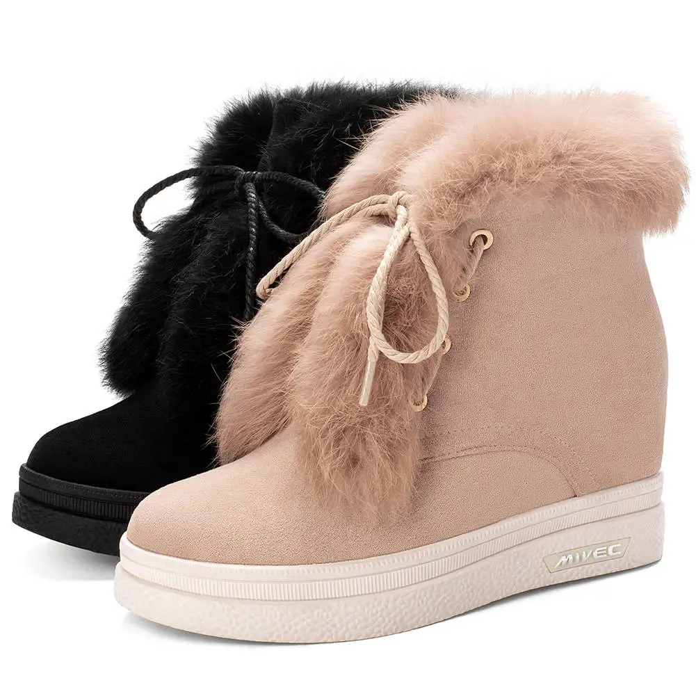DORATASIA Big Size 32-42 New Height Increasing Boots Ladies Platform Shoes Woman Casual Party Lace Up Winter Ankle Boots Women DORATASIA Big Size 32-42 New Height Increasing Boots Ladies Platform Shoes Woman Casual Party Lace Up Winter Ankle Boots Women