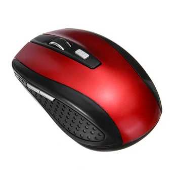 

Adjustable Receiver Optical Computer Responsive and Smooth Cursor Control Mouse 2.4GHz Wireless Portable Optical Mouse