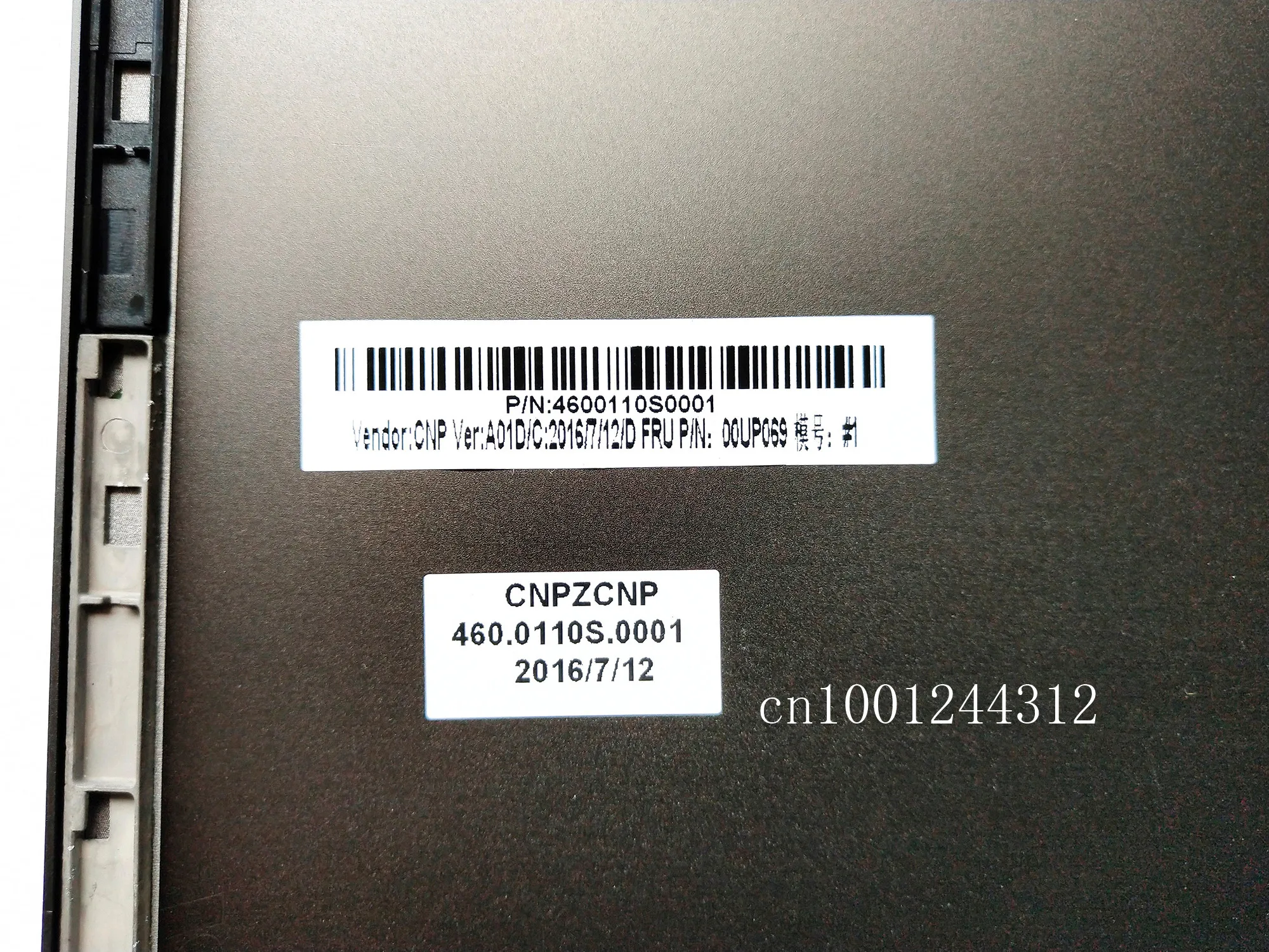 Для lenovo Thinkpad S3 YOGA 14 lcd задняя крышка/AL Black 00UP069