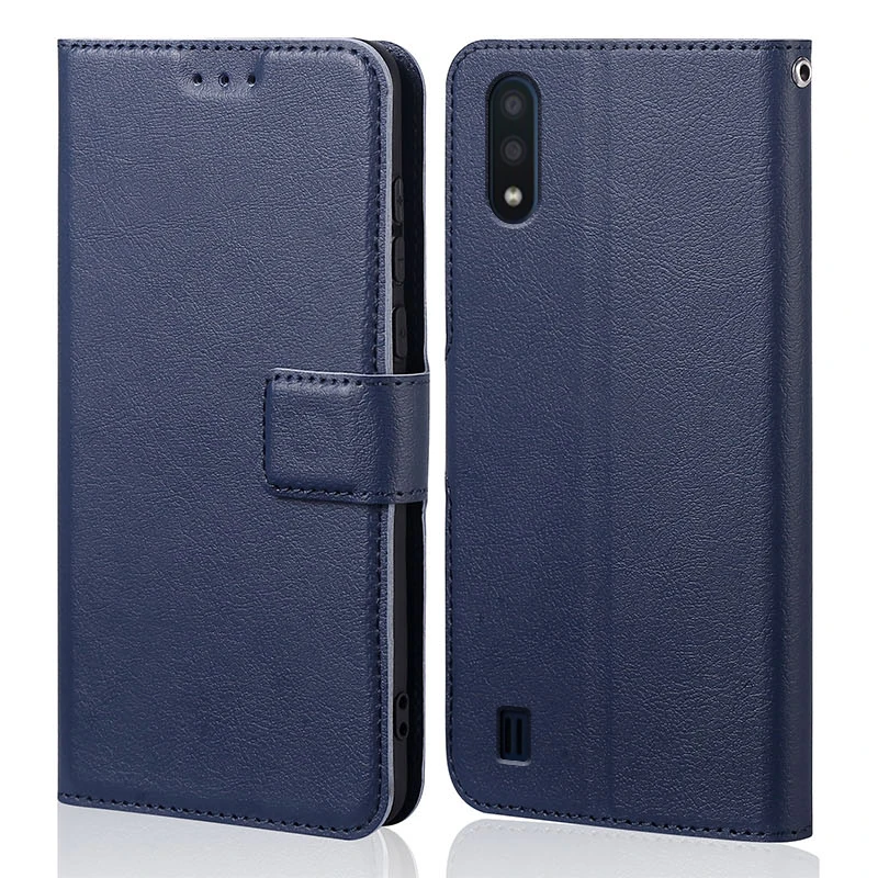 Чехол для Samsung Galaxy A01, чехол для Samsung A01, чехол A 01, чехол-бумажник для Samsung Galaxy A01 A015F, чехол-книжка с откидной крышкой