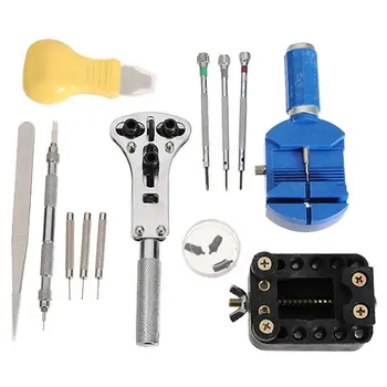 

GENBOL 13pcs/set Watch Repair Tool Kit Watch Clock Opener Remover Spring Bar Tool Set For Dropshipping