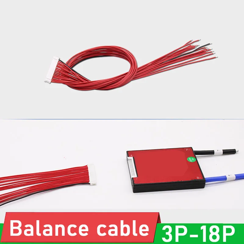 

Balance cable wire for Li-ion lifepo4 LTO Lithium battery protection board BMS 3S 4S 6S 7S 8S 10S 12S 13S 14S 16S 17S 20S 24S