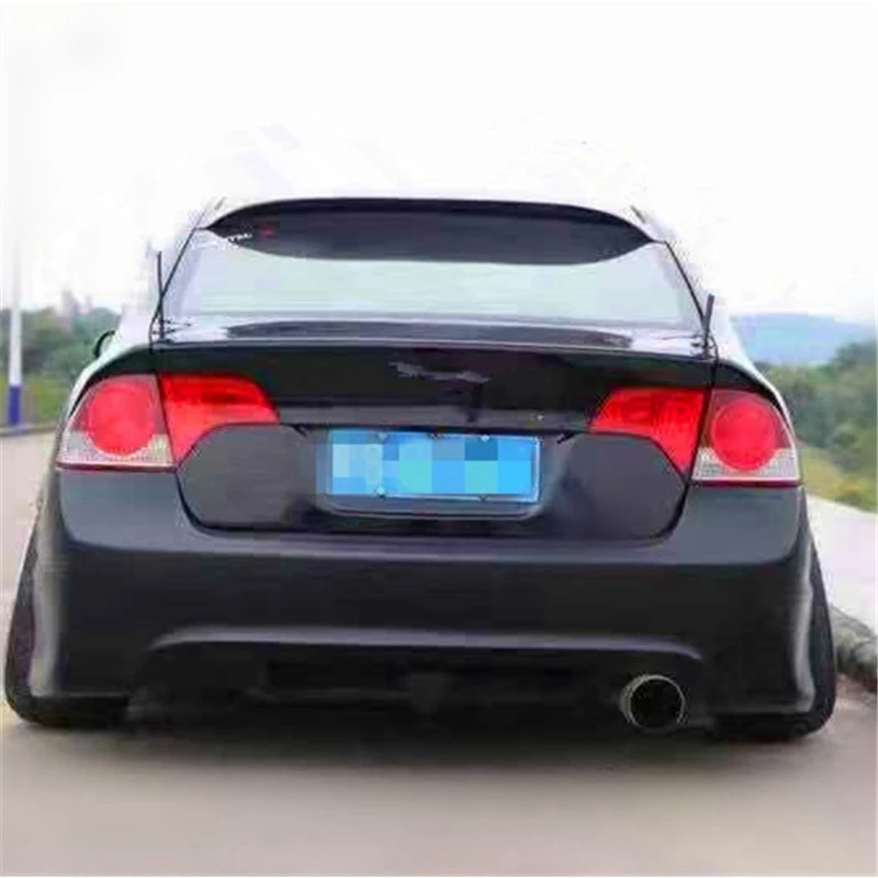 Для Honda Civic 2006-2012 PMMA спойлер из материала козырек