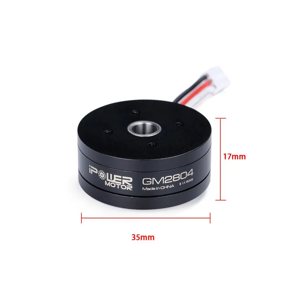iFlight iPower GM2804 Gimbal Motor with 6.5mm Hollow Shaft Lidar Airborne Pod Turntable Brushless motor / UAV pod motor