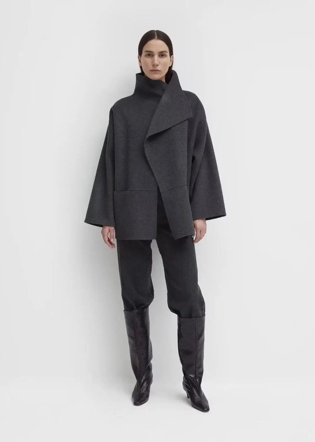 Totem* Wool Coat Short Cardigan Cassic 