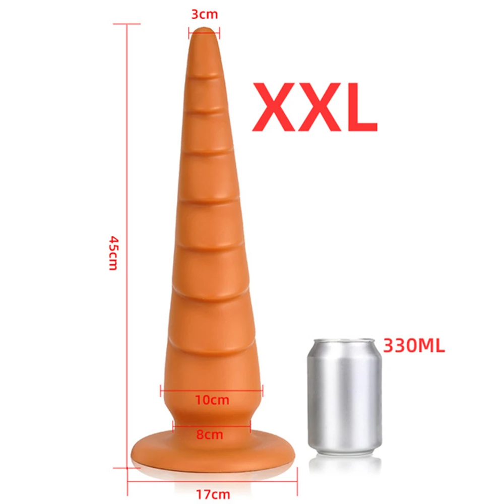 Super Huge Anal Plug Big Butt Plug Male Prostate Massage Female Vaginal Anal Expanders Silicone Plugs Adult Anal Sex Toys 6