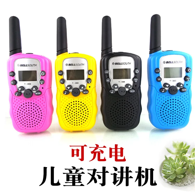 

T388 Walkie-talkie-Export European US Standard Hand-Held Toy Walkie-talkie Children Walkie-talkie