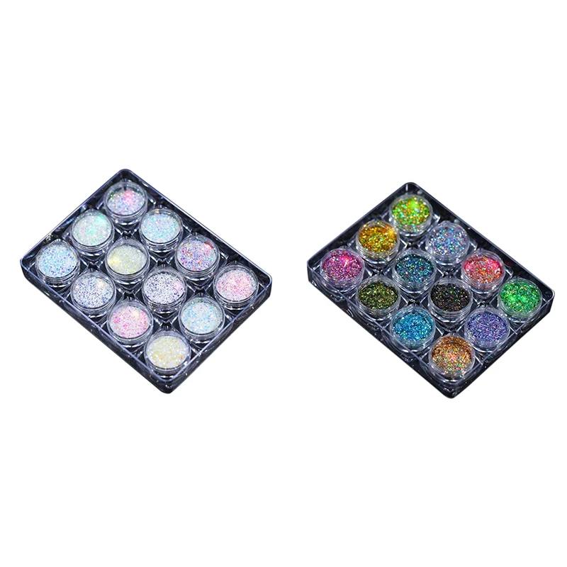 2 шт. набор пигментов для маникюра | Красота и здоровье