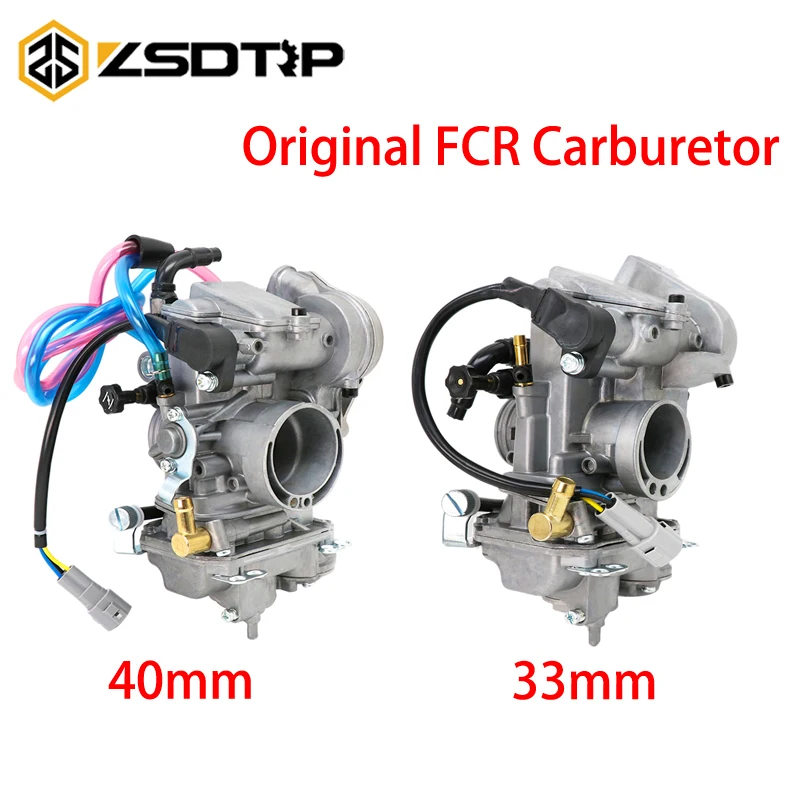 ZSDTRP оригинальный карбюратор для мотоцикла FCR 33 38 40 мм боковая Скоба Suzuki KTM Honda