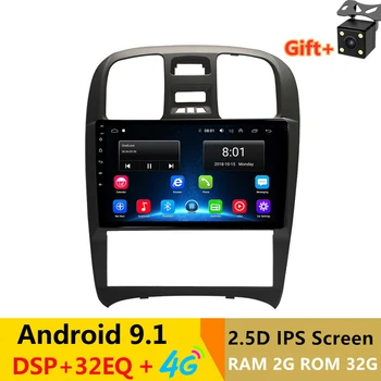 

9" 2.5D IPS Android 8.1 Car DVD Multimedia Player GPS for Hyundai Sonata Fe 2004-2007 08 2009-2012 car radio DSP 32EQ navigation
