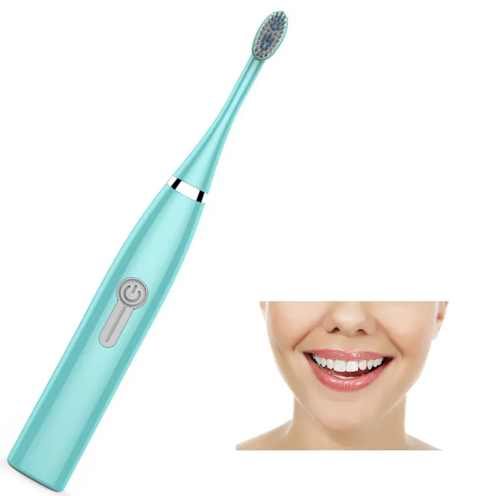 Electric Toothbrush Male And Female Adult Household Non-Rechargeable Soft Hair Automatic Waterproof Sonic Toothbrush