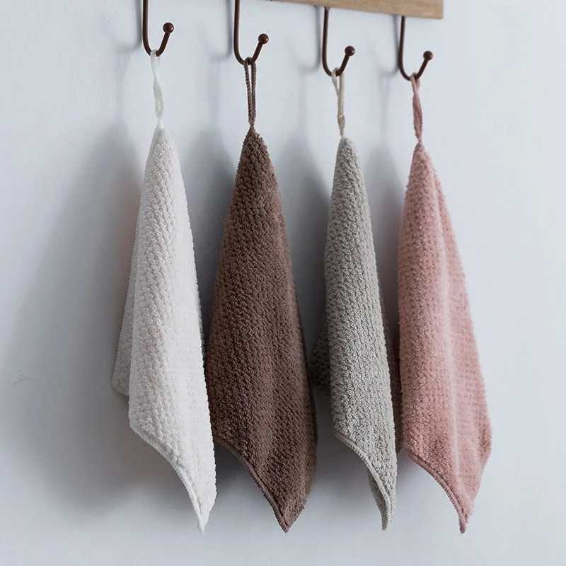 

Baby Small Tower 30*30 Japanese-Style Micron Spun Yarn Slip Children's Small Square Towel Face Wash Towel Hand Cloth Cleaning To