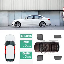 Боковые окна магнитный солнцезащитный козырек УФ Защита луч Блокировка сетчатый козырек подходит для BMW 3 серии 2013