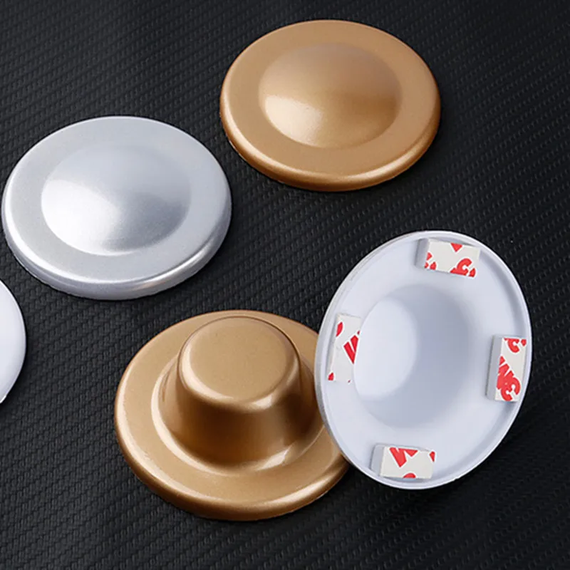 80mm Round wall Hole dust cover Self adhesive plastic Decorative cap for bathroom kitchen Reserved port hole plugs Pest control