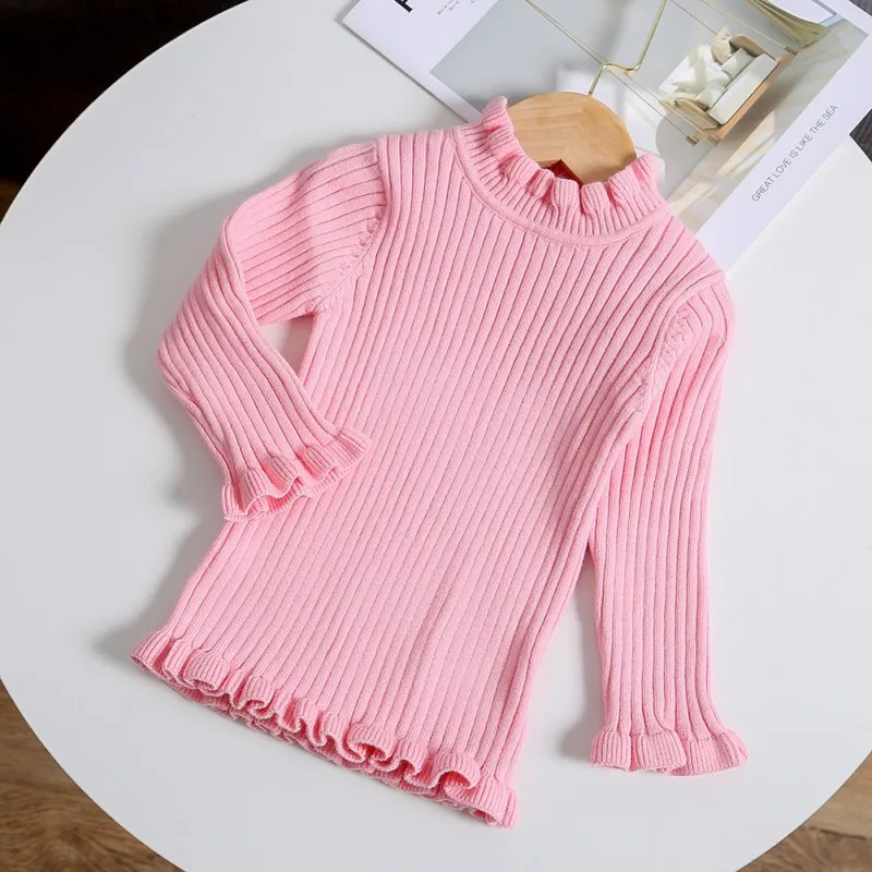 Baby Boy Girl Sweater Autumn Winter Toddler Warm Long Sleeve Tops Blouse Clothes