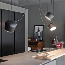 Современный барабан люстра светильник ing Art дизайнерская Люстра для гостиной/спальни/студента комнатный светильник