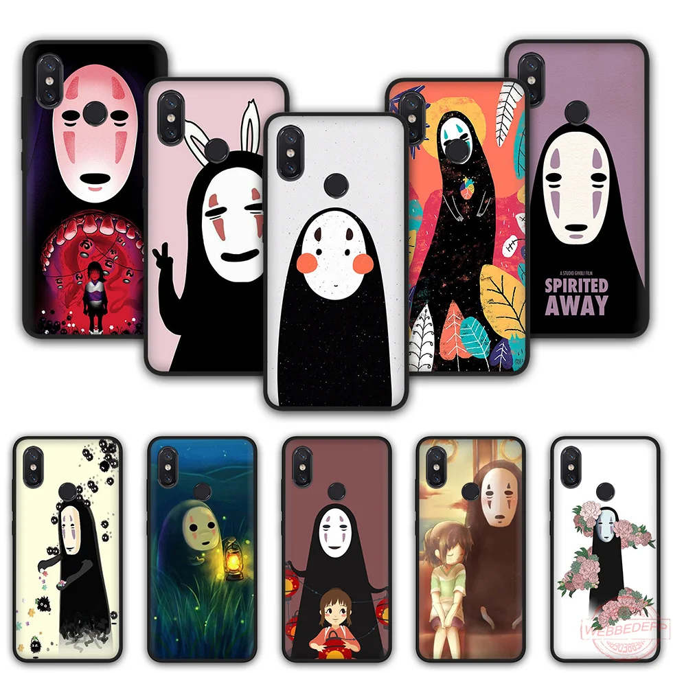 WEBBEDEPP Spirited Away Fashion Soft Silicone Phone Case for Xiaomi Mi 6 8 A2 Lite A1 F1 9 MAX 3 SE |
