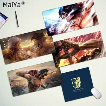 

Maiya Hot Anime Attack On Titan Customized MousePads Computer Laptop Anime Mouse Mat Free Shipping Large Mouse Pad Keyboards Mat