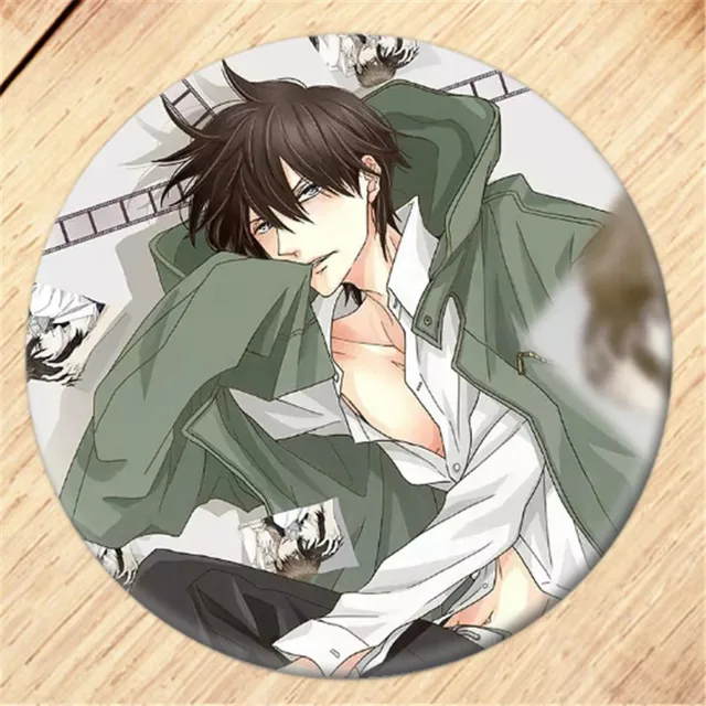 Anime dakaretai otoko 1-i ni odosarete imasu botão macio pino bonito colar  crachá jóias broches decoração presente peito - AliExpress