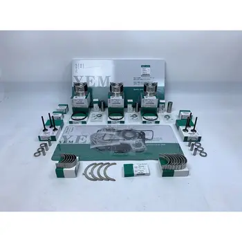 

New Aftermaket Engine Part D650 Engine Rebuild Kit With Cylinder Gaskets Piston Rings Bearing Valves For Kubota