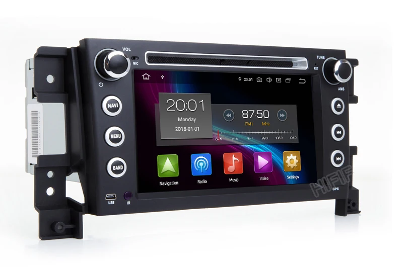 Cheap 7"HD IPS Touch Screen Android 9.0 Car DVD Player for Suzuki Grand Vitara radio stereo dvd Wifi 3G steering wheel camera DVR Map 1