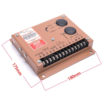 

New Engine Motor Speed Regulator ESD5111 Genset Adjustment Controller Power Supply Ac Generator Part 12V 24V Speed Govornor