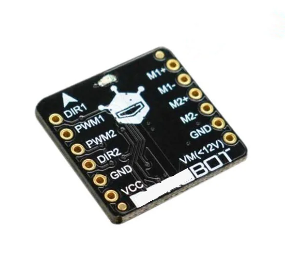 

TB6612FNG Minyatür Çift Kanallı DC Motor Sürücü Modülü DRI0044