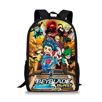 

Cool School Bag Anime Beyblade Burst Elementary School Bags Backpack For Girls Kids Backpacks Boys Big Capacity Schoolbags