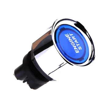

Universal 12V 50Amp Engine Switch Car Blue Engine Start Control Switch Push Button Starter