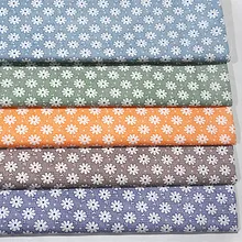 5 цветов маленькая Цветочная сетка хлопковая набивная ткань DIY швейный домашний текстиль детские лоскутные постельные принадлежности ткань