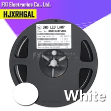 1 катушка 4000 шт белый 0603 SMD светодиодный диоды для подавления переходных скачков напряжения светильник горячая распродажа