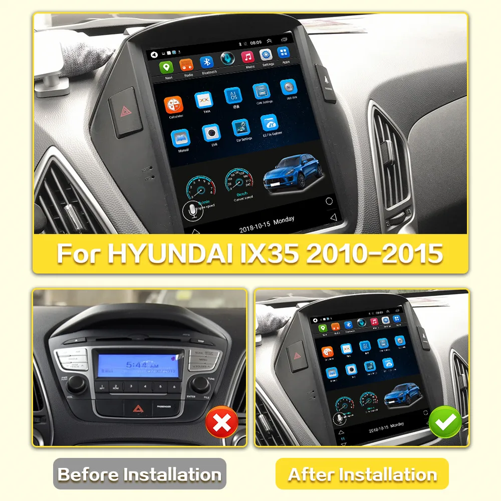 Car Radios for Hyundai Tucson 2 LM ix35 201015 2din Android Car