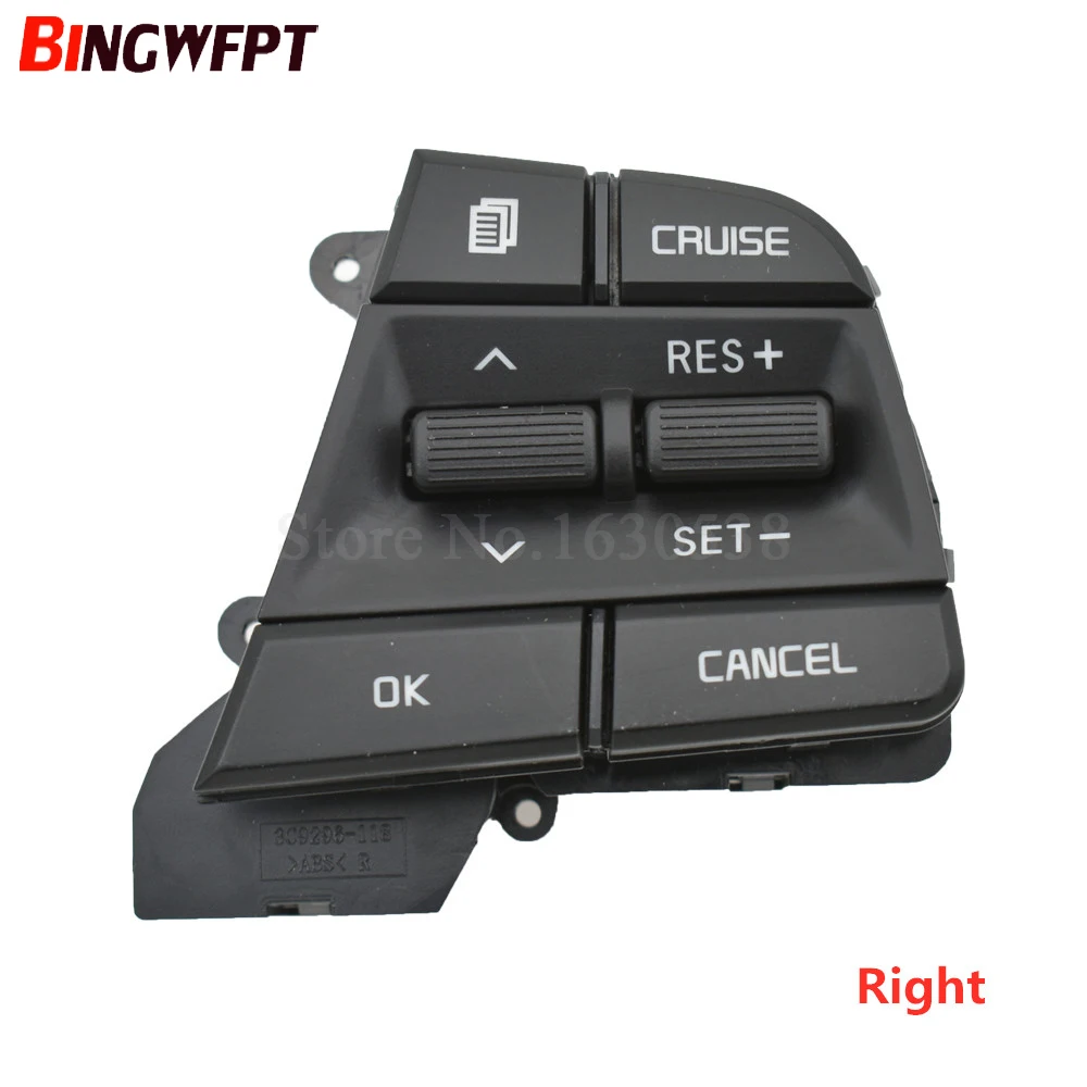 Steering Wheel Cruise Control Button Switch For Hyundai Elantra/Solaris 1.6L – Direct Replacement, 5-Button