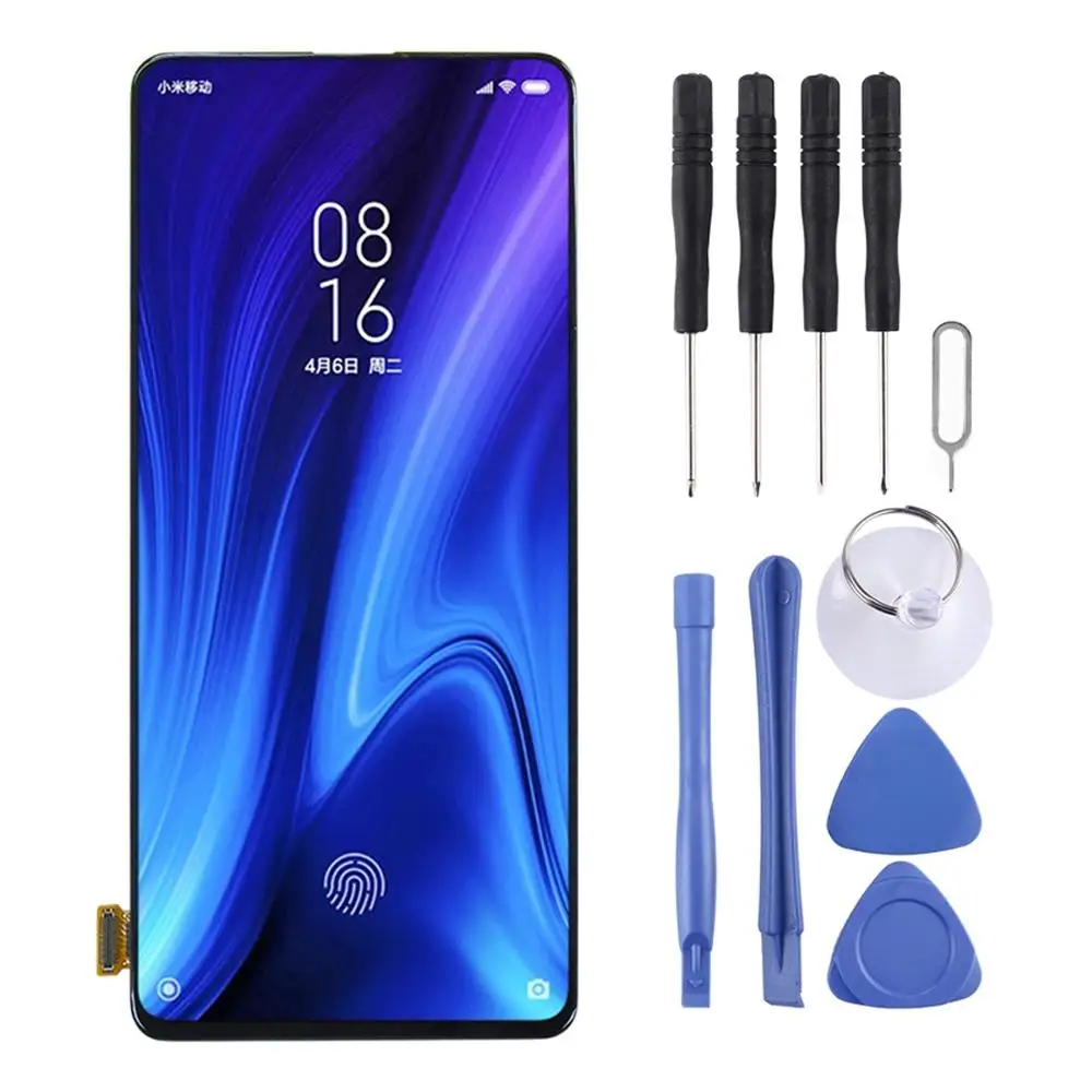 

Original AMOLED Material LCD Screen and Digitizer Full Assembly for Xiaomi Redmi K20 Pro / K20 / Mi 9T / Mi 9T Pro