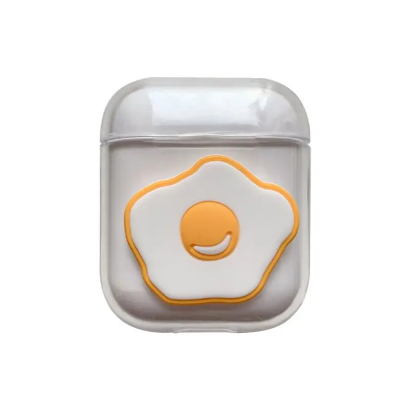 OOTDTY подходит для airpods Bluetooth гарнитура коробка для хранения прозрачный динозавр pc - Цвет: A