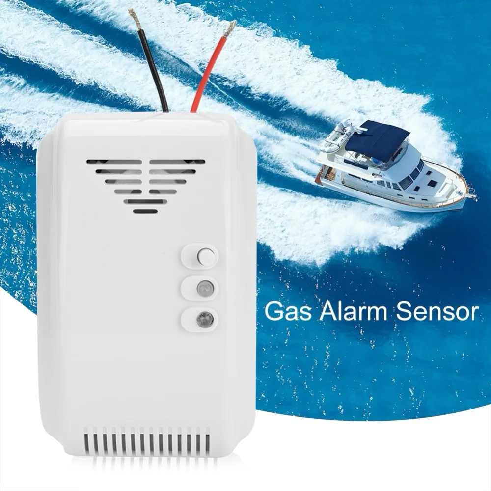 Gas Alarm Detector Combustible Gas Leak Alarm Sensor Propane Butane LPG