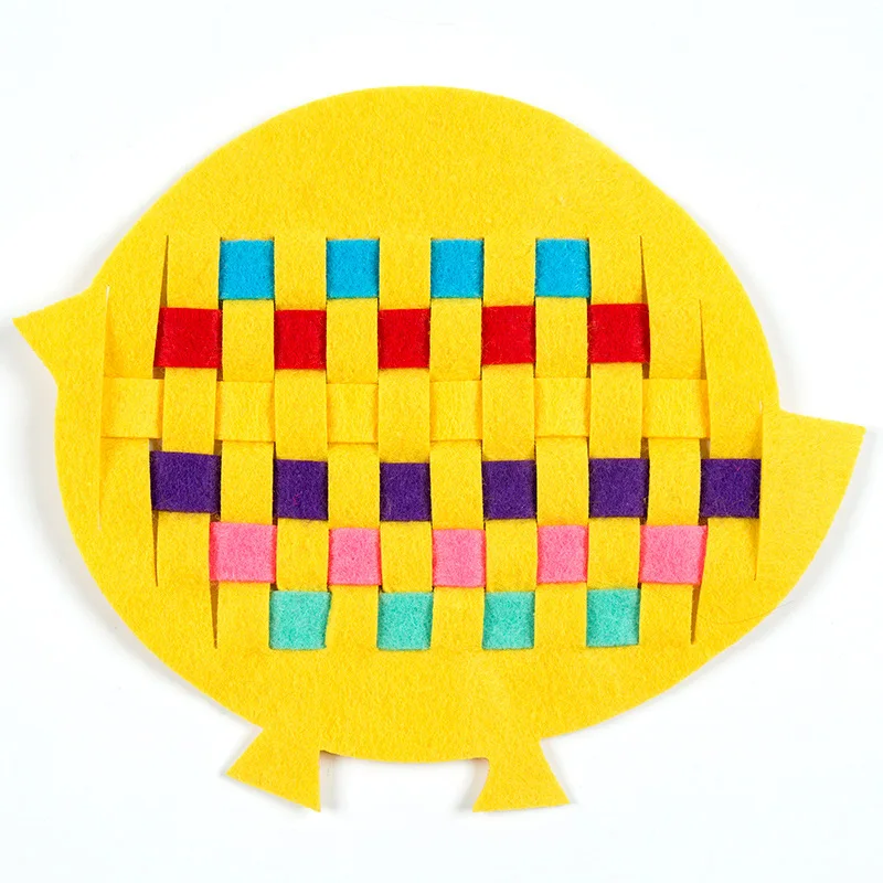Art Craft Toy Дошкольное воображение креативное развитие DIY ручной работы мультфильм Животные ручной работы Обучающие резьбовые доски Детские ремесла - Цвет: Art Craft Toy