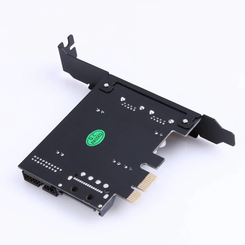 Супер скорость Usb 3,0 Pci-E 2 порт PCI экспресс карта расширения 19-контактный разъем питания для настольных ПК