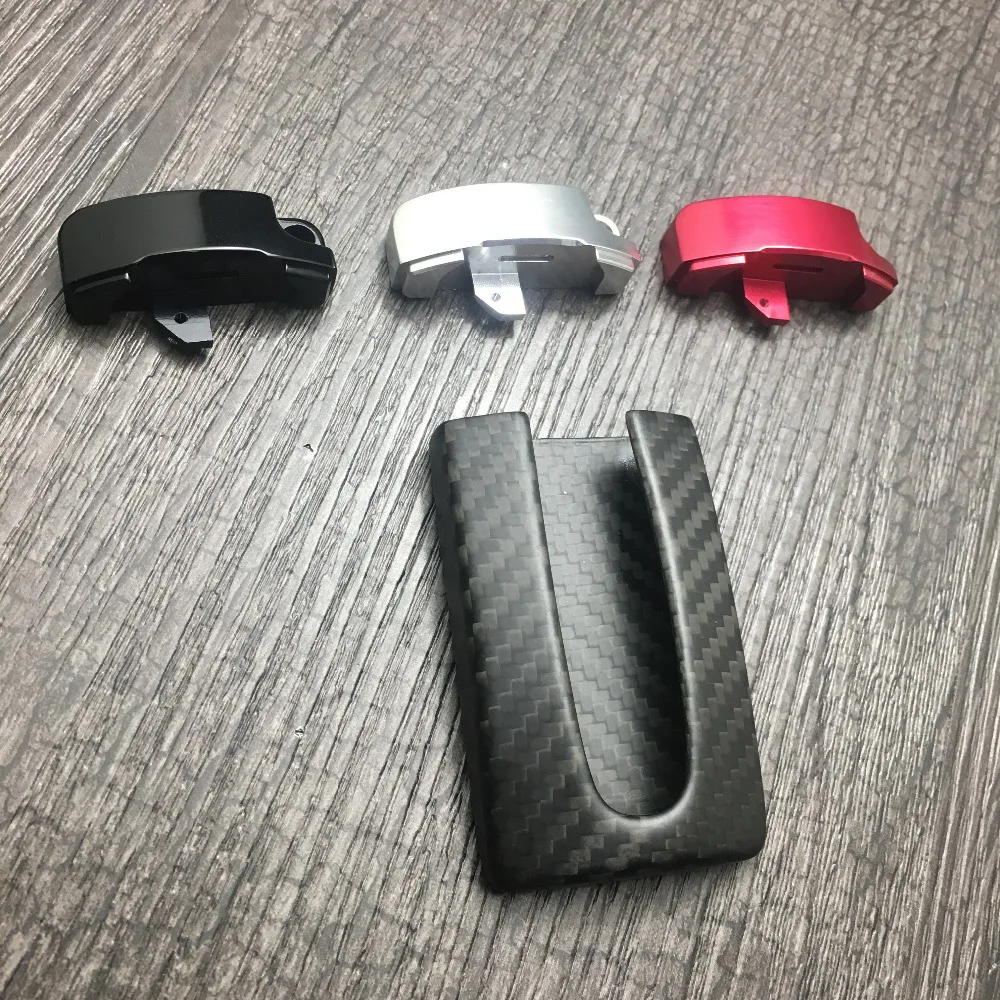 Matt Carbon Fiber Flip Car Key Case Cover Holder Protector Accessories For Honda
