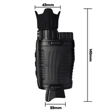 Монокуляр HD с инфракрасным ночным видением, телескоп с камерой ночного видения, уличный Цифровой телескоп двойного назначения для дня и ночи Монокуляр HD с инфракрасным ночным видением, телескоп с камерой ночного видения, уличный Цифровой телескоп двойного назначения для дня и ночи