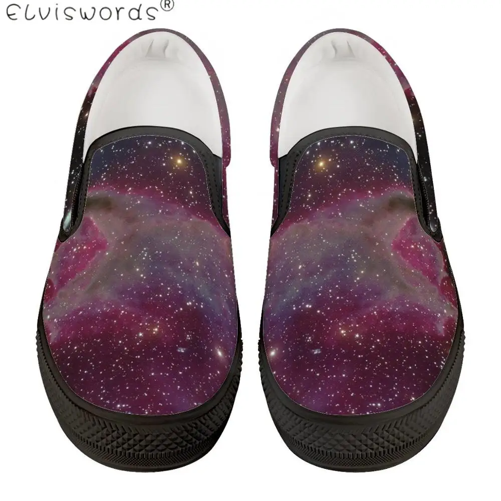 HMP526Z68 ElVISWORDS/мужские лоферы для отдыха; Дизайнерская обувь Sky Universe; мужские весенние парусиновые кроссовки без шнуровки; дышащие легкие туфли на плоской подошве - Цвет: HMP526Z68
