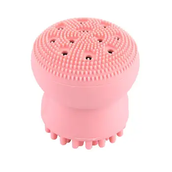 

Mini Octopus Silicone Face Cleansing Washing Brush Facial Cleaner Exfoliator The effect is very smooth, twice a day.twice a day.
