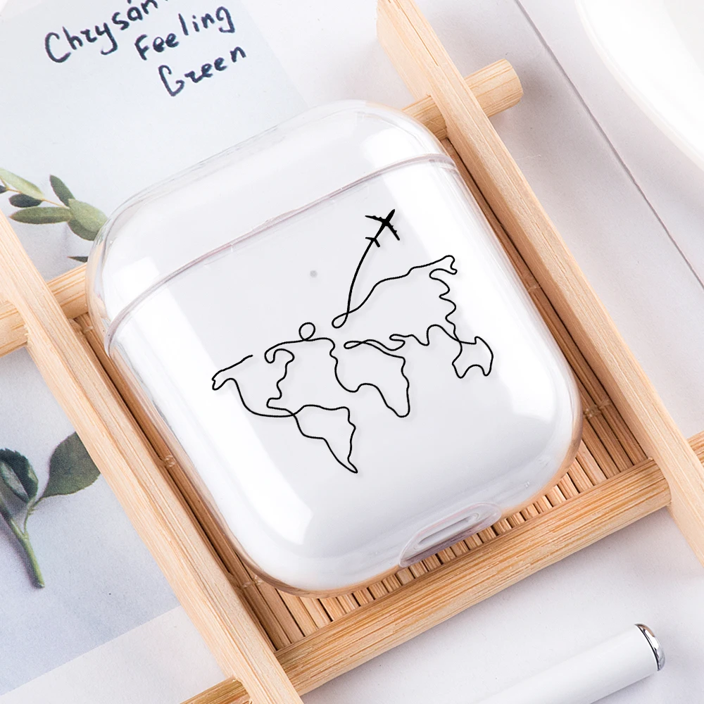 03 Противоударный чехол для Apple airpods Pro 3 наушники Прозрачный чехол для Airpods 1 2 беспроводные Bluetooth наушники - Цвет: 03