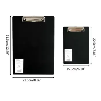 

Simple A4 A5 Notepad Memo Pad Board Clip Loose-leaf Notebook File Writing Clamps A9LC