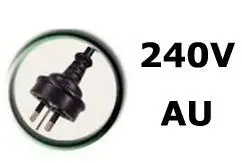 AU 35Л цифровой турбо бойлер 2400 Ватт - Цвет: AU