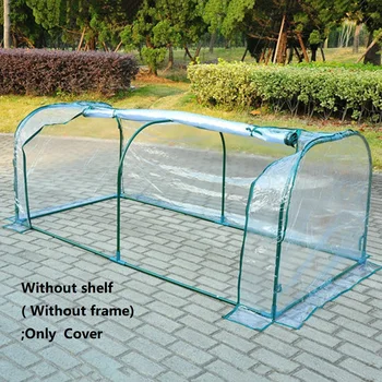 

128X60X58CM Greenhouse Cover Transparent PVC Tunnel Greenhouse Grow House