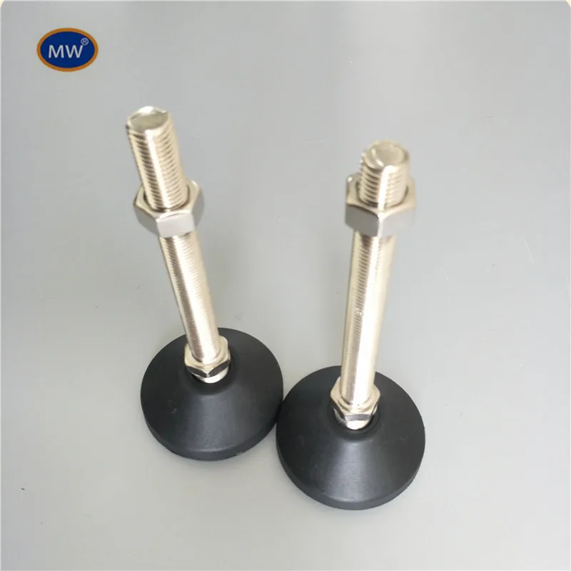 

2/4PCS Base 80mm adjustable Machine Foot Mount for Production Line / Complete Specifications heavy joint hooves