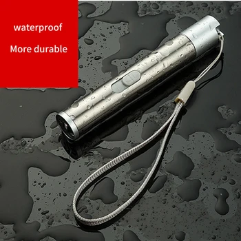 

Mini Red Laser Pointer 3 in 1 Laser Pointer Flashlight for Cats Pet Training Tool LED Flash Light Camping Lamp USB Rechargeable