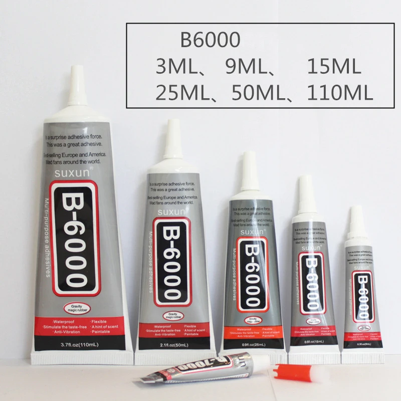 

YL 110ml B6000 Nail-Gel Glue Adhesive Crafts Cell-Phone Glass Touch-Screen Super-Glue Multi-Purpose Best Multi Purpose Adhesive